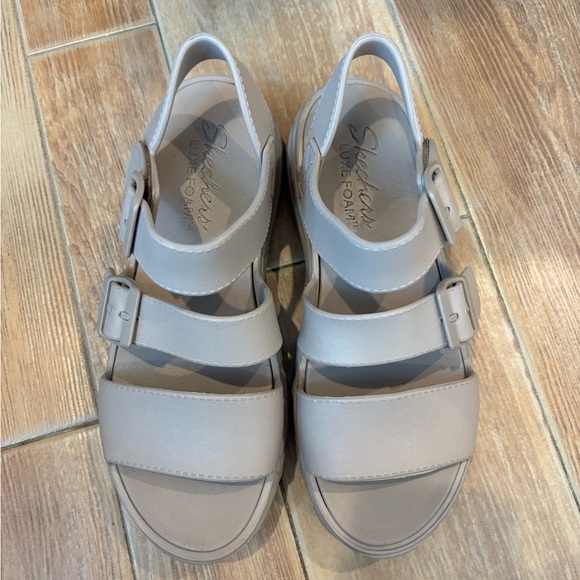 Sketchers D’Lites 2.0 Beach Sandals LUXEFOAM - Picture 2 of 5